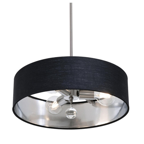 AFX Lighting - CLNP18MBSN-BKSL - Three Light Pendant - Celine - Satin Nickel