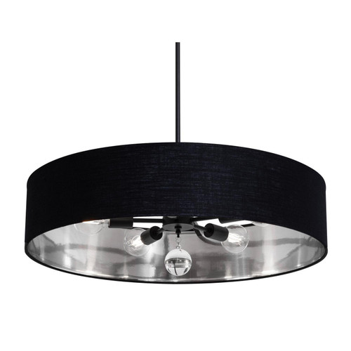 AFX Lighting - CLNP30MBBK-BKSL - Five Light Pendant - Celine - Black