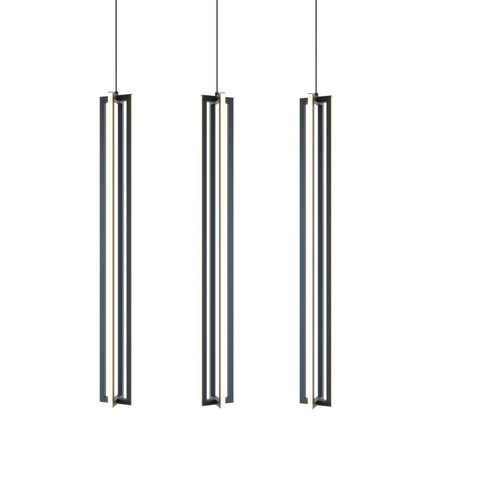 AFX Lighting - CSSP36L30D1BKLNR3 - LED Linear Pendant - Cass - Black