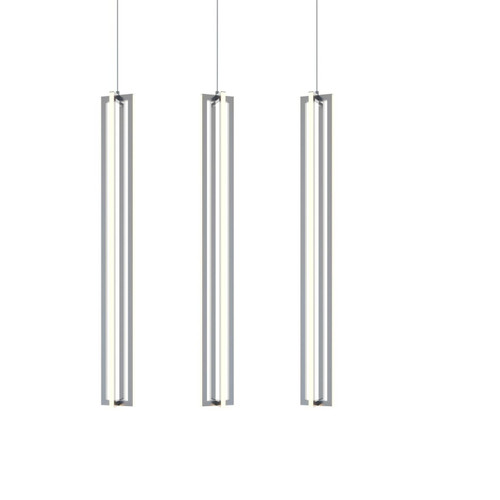 AFX Lighting - CSSP36L30D1SNLNR3 - LED Linear Pendant - Cass - Satin Nickel