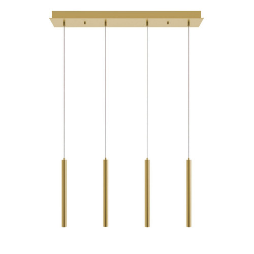 AFX Lighting - ELIP01L30UDSBLNR4 - LED Pendant - Eli - Satin Brass