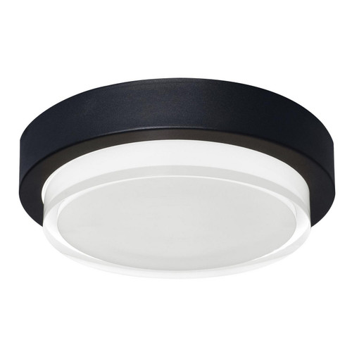 AFX Lighting - ELMW09LAJUDBK - LED Outdoor Flush Mount - Elm - Black