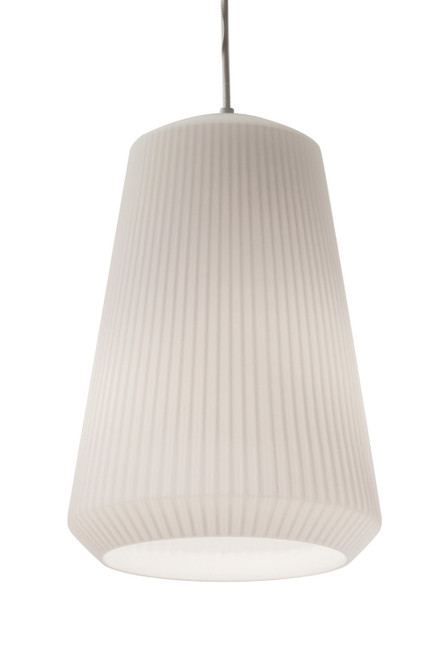 AFX Lighting - ISLP11WH - One Light Pendant - Isla - White