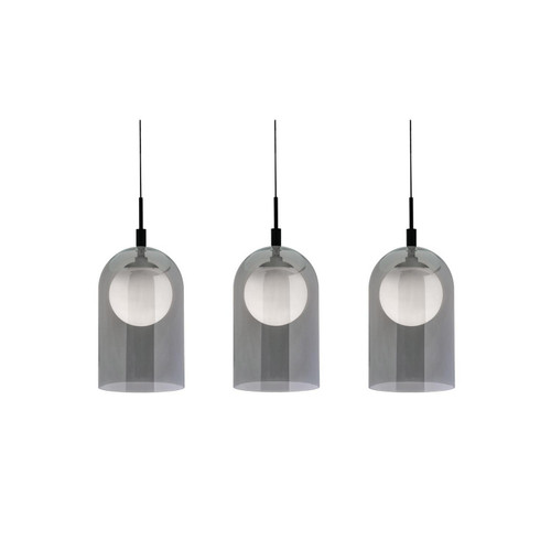 AFX Lighting - KRNP08L30D1BKLNR3 - LED Linear Pendant - Kiran - Black