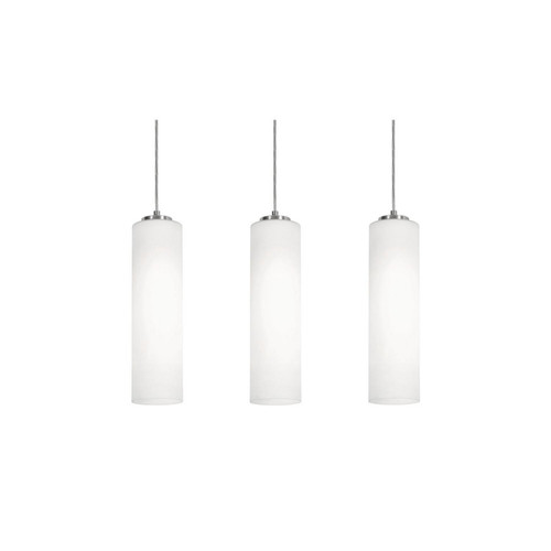 AFX Lighting - LEOP0412MBSNLNR3 - Three Light Linear Pendant - Leo - Satin Nickel
