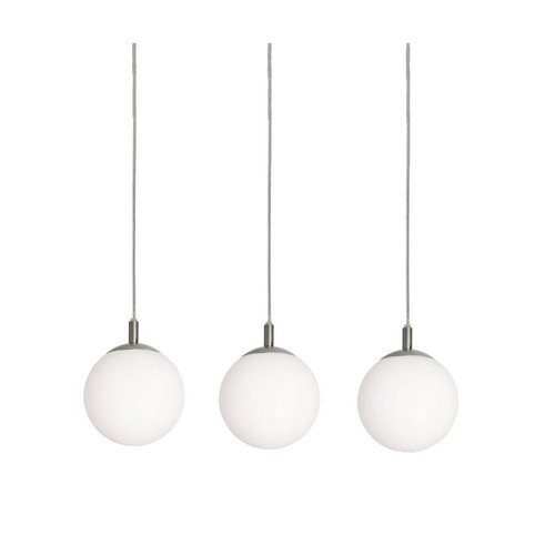 AFX Lighting - LRTP07MBSNLNR3 - Three Light Pendant - Loretto - Satin Nickel