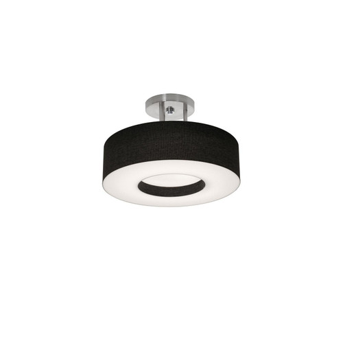 AFX Lighting - MCF1214MB-BKSF - Two Light Semi-Flush Mount - Montclair - Satin Nickel