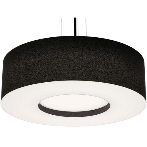 AFX Lighting - MCP3044MBBK-BK - Four Light Pendant - Montclair - Black