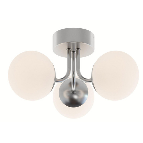 AFX Lighting - METC15L30D1SN - LED Flush Mount - Metropolitan - Satin Nickel