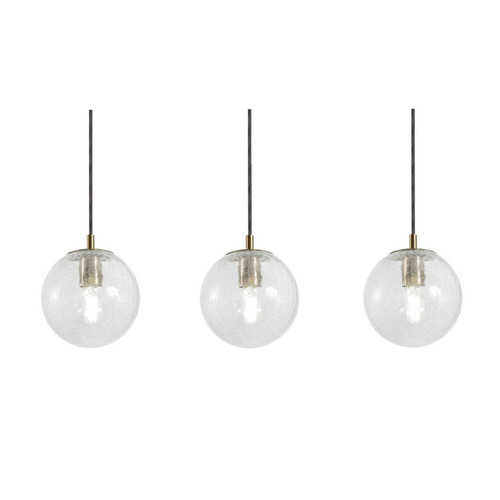 AFX Lighting - PLAP07MBLBLNR3 - Three Light Linear Pendant - Palla - Light Antique Brass