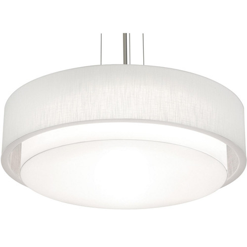 AFX Lighting - SAP3244MBSN-LW - Four Light Pendant - Sanibel - Satin Nickel
