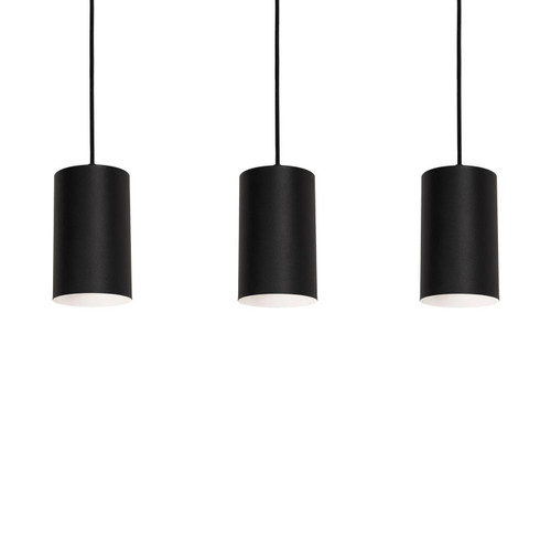 AFX Lighting - TYKP04MBBKLNR3 - Three Light Linear Pendant - Tyke - Black