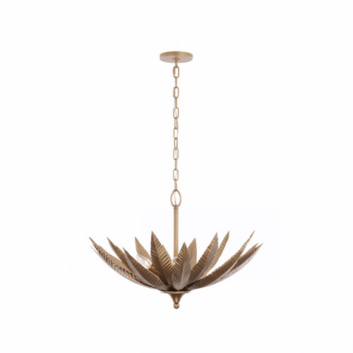Varaluz - 563P03BK - Three Light Pendant - Zanara - Brass Kisser