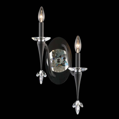 Schonbek - S47502-48R - Two Light Wall Sconce - Waverly - Antique Silver