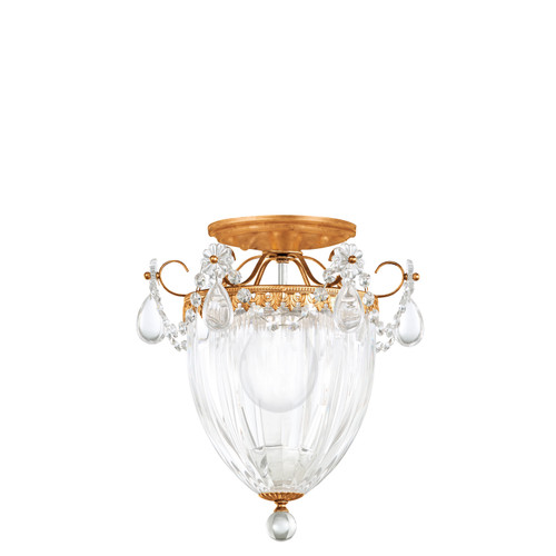 Schonbek - 1242-26R - Three Light Semi-Flush Mount - Bagatelle - French Gold