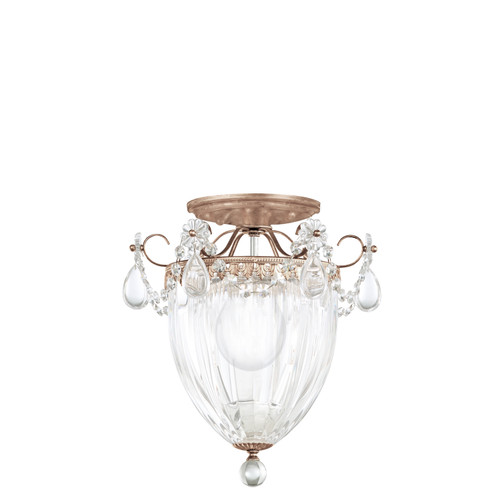 Schonbek - 1242-48R - Three Light Semi-Flush Mount - Bagatelle - Antique Silver