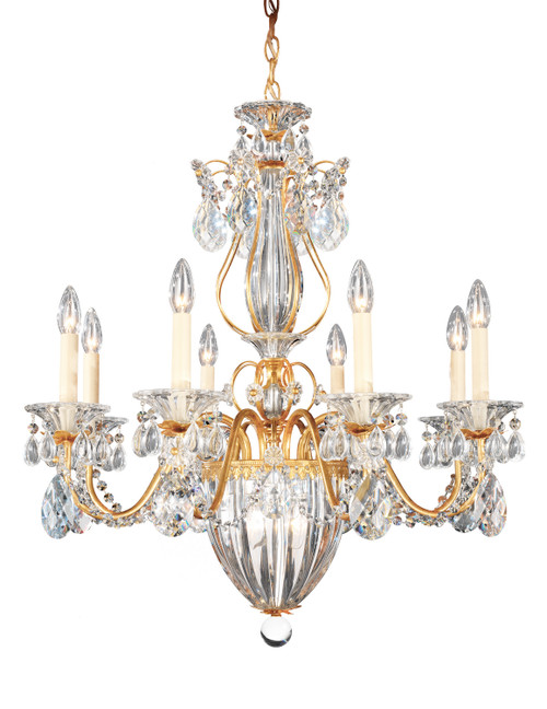 Schonbek - 1248-26R - 11 Light Chandelier - Bagatelle - French Gold