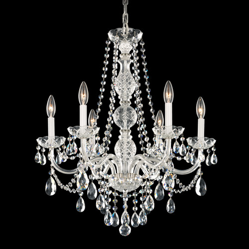 Schonbek - 1303-40H - Six Light Chandelier - Arlington - Polished Silver