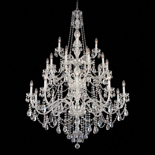 Schonbek - 1310-40H - 25 Light Chandelier - Arlington - Polished Silver