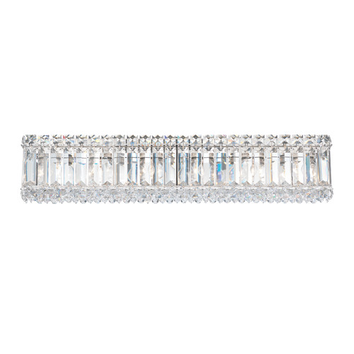 Schonbek - 2224A - Six Light Bath Vanity - Quantum - Stainless Steel