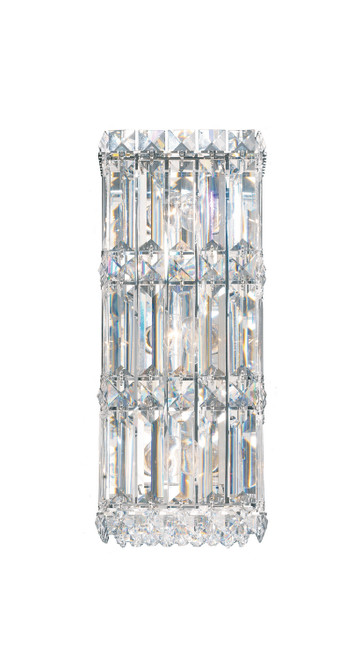 Schonbek - 2236R - Three Light Wall Sconce - Quantum - Polished Stainless Steel