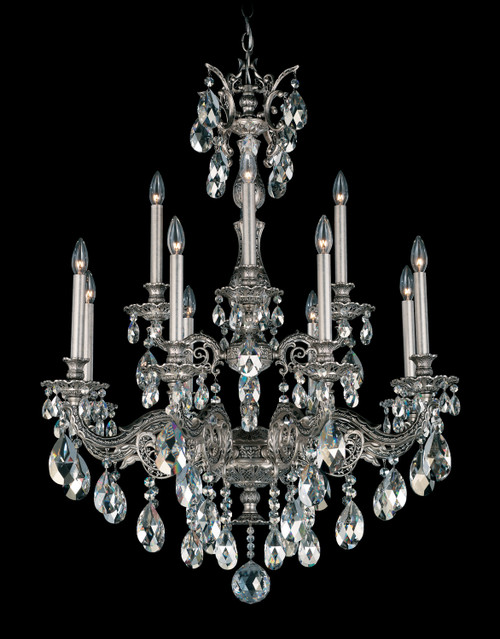 Schonbek - 5683-23R - 12 Light Chandelier - Milano - Etruscan Gold