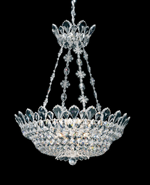 Schonbek - 5799R - 12 Light Pendant - Trilliane - Polished Stainless Steel