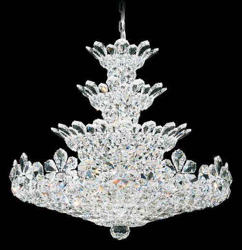 Schonbek - 5856R - 30 Light Pendant - Trilliane - Polished Stainless Steel