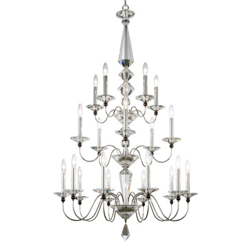 Schonbek - 9698-40O - 20 Light Chandelier - Jasmine - Polished Silver