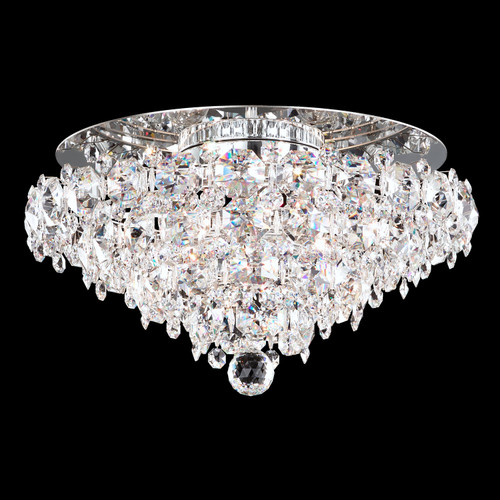 Schonbek - BN1416N-401R - Four Light Flush Mount - Baronet - Polished Stainless Steel