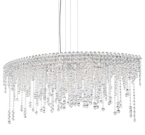 Schonbek - CH4811N-401R - Eight Light Pendant - Chantant - Polished Stainless Steel