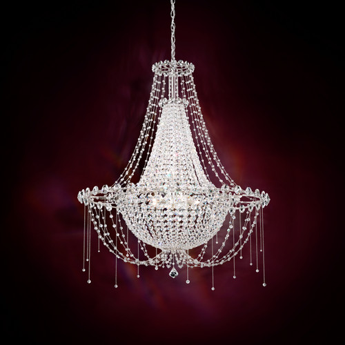 Schonbek - CM8334N-401A - Eight Light Chandelier - Chrysalita - Stainless Steel