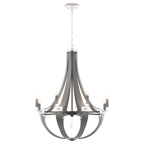 Schonbek - CY1008N-LW1R - Eight Light Chandelier - Crystal Empire - White Pass