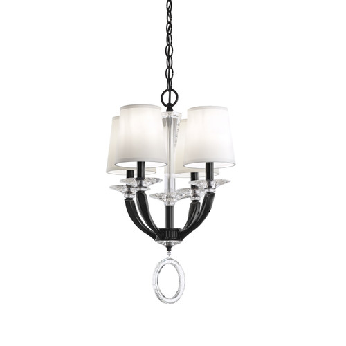 Schonbek - MA1004N-55O - Four Light Chandelier - Emilea - Jet Black