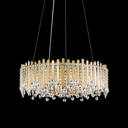 Schonbek - MX8343N-401O - 12 Light Pendant - Chatter - Polished Stainless Steel