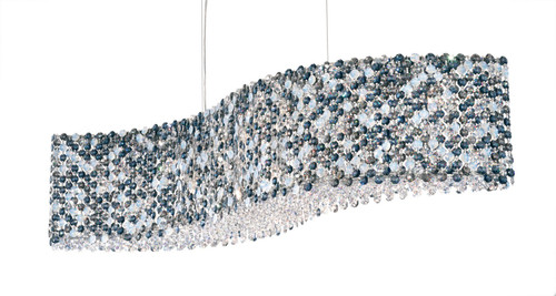 Schonbek - RE3214O - Eight Light Pendant - Refrax - Polished Stainless Steel