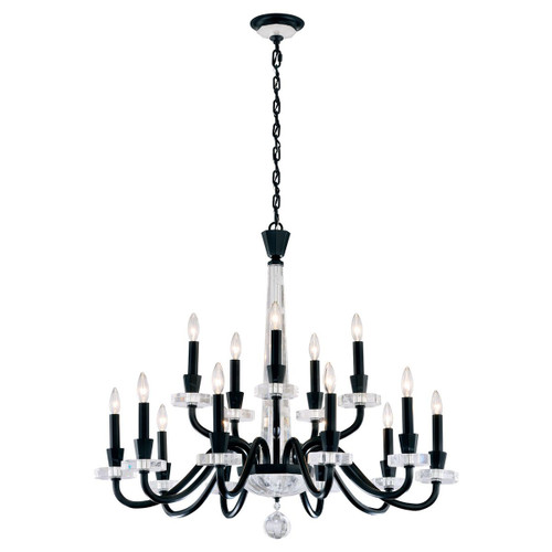 Schonbek - S9338-76OH - 15 Light Chandelier - Amadeus - Heirloom Bronze
