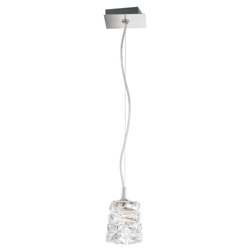 Schonbek - STW310N-SS1S - One Light Mini Pendant - Glissando - Stainless Steel