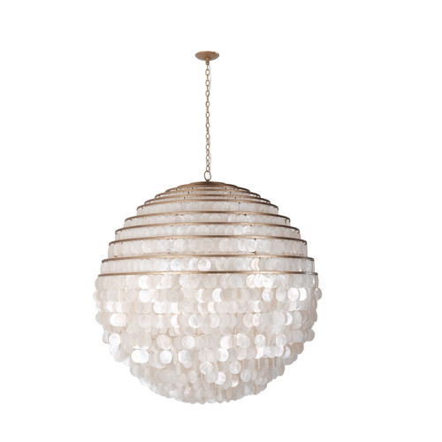 Kalco - 521159PAB - 12 Light Chandelier - Sphere - Pearlized Antique Brass