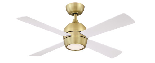 Fanimation - FP7644BS - 44 Ceiling Fan - Kwad 44 - Brushed Satin Brass