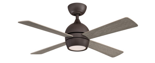 Fanimation - FP7644GR - 44Ceiling Fan - Kwad 44 - Matte Greige