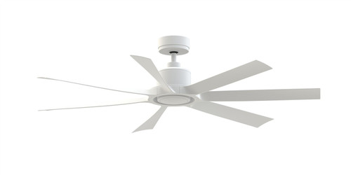 Fanimation - FPD7060MW - 60 Ceiling Fan - Lenzi - Matte White