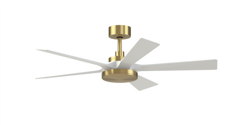 Fanimation - FPD8570BS - 52 Ceiling Fan - TorchAire 52 - Brushed Satin Brass