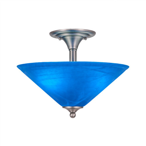 Toltec Lighting - 121-BN-415 - Two Light Semi-Flush Mount - Any - Brushed Nickel