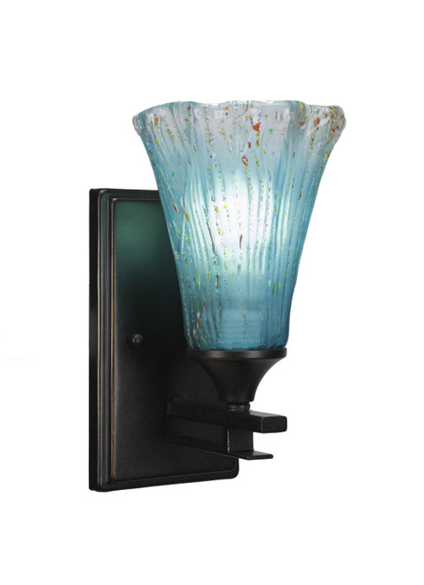 Toltec Lighting - 131-DG-725 - One Light Wall Sconce - Uptowne - Dark Granite