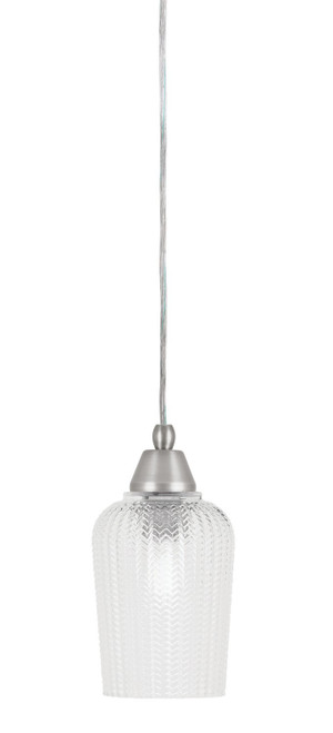 Toltec Lighting - 22-BN-4250 - One Light Mini Pendant - Any - Brushed Nickel