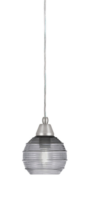 Toltec Lighting - 22-BN-5112 - One Light Mini Pendant - Any - Brushed Nickel
