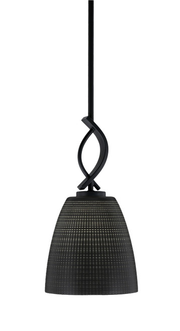 Toltec Lighting - 3901-MB-4079 - One Light Mini Pendant - Cavella - Matte Black