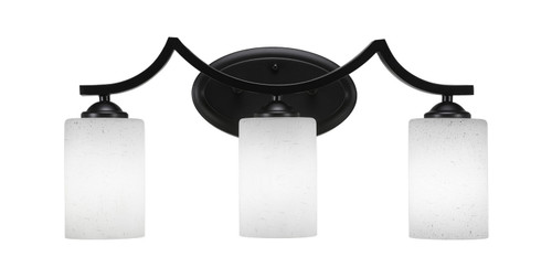 Toltec Lighting - 553-MB-310 - Three Light Bath Bar - Zilo - Matte Black