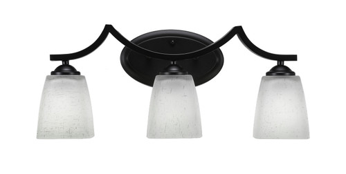 Toltec Lighting - 553-MB-460 - Three Light Bath Bar - Zilo - Matte Black